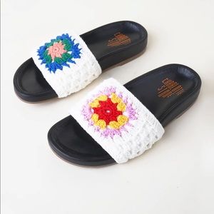 Charlotte Stone GRANNY Sandals Size 9